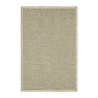 Covington Home Trinidad Textured Solid 36"X60" Indoor Outdoor Rectangular Accent Rug