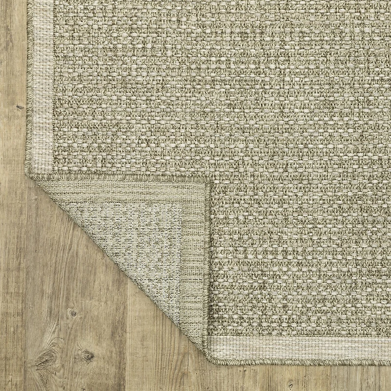 Covington Home Trinidad Textured Solid 36"X60" Indoor Outdoor Rectangular Accent Rug