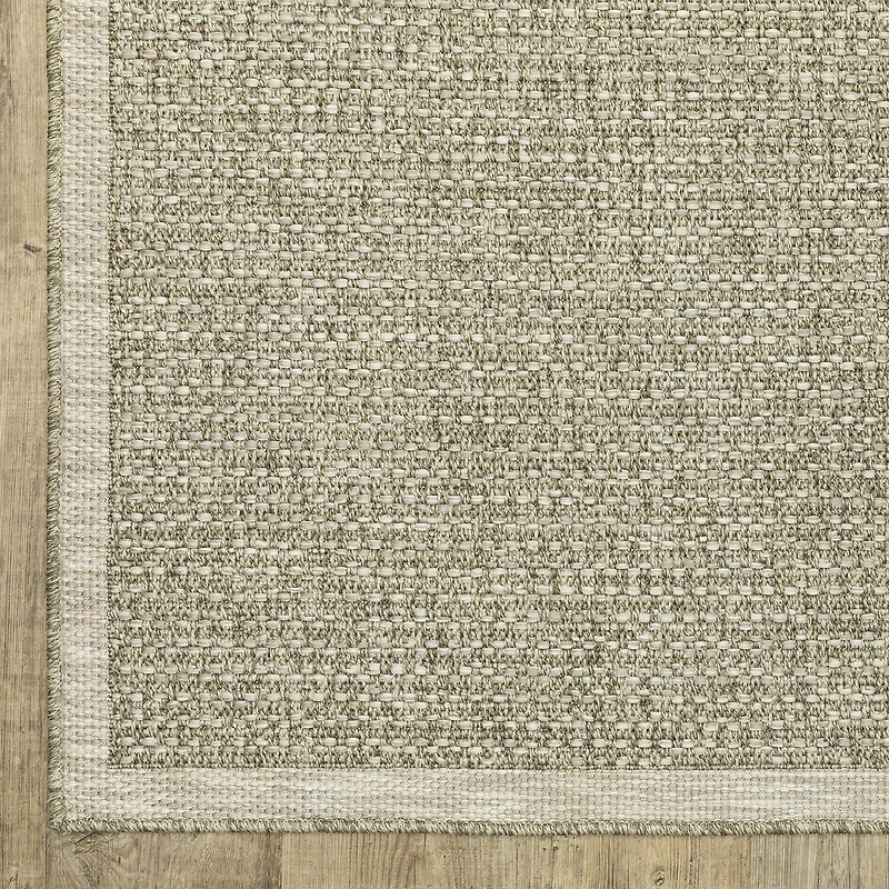Covington Home Trinidad Textured Solid 36"X60" Indoor Outdoor Rectangular Accent Rug