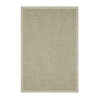 Covington Home Trinidad Textured Solid Indoor Outdoor Rectangular Area Rug