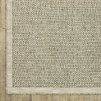 Covington Home Trinidad Textured Solid Indoor Outdoor Rectangular Area Rug