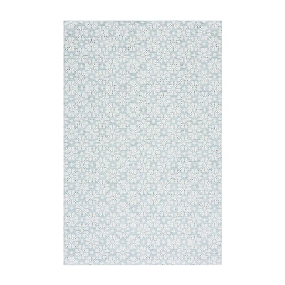 Martha Stewart Kalden Floral Water Resistant Indoor Rectangular Area Rug