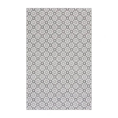 Martha Stewart Kalden Floral Water Resistant Indoor Rectangular Area Rug