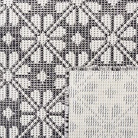 Martha Stewart Kalden Floral Water Resistant Indoor Rectangular Area Rug