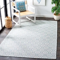 Martha Stewart Kalden Floral Water Resistant Indoor Rectangular Area Rug