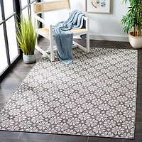 Martha Stewart Kalden Floral Water Resistant Indoor Rectangular Area Rug
