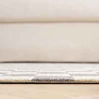 Martha Stewart Amrita Geometric Hand Tuftet 36" X 60" Indoor Rectangle Accent Rug