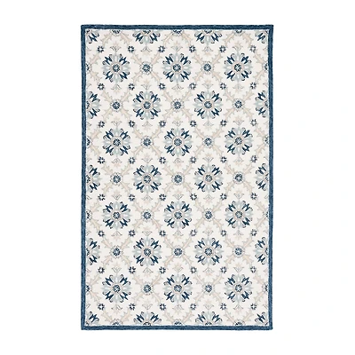 Martha Stewart Ivy Floral Hand Tufted Indoor Rectangle Area Rug