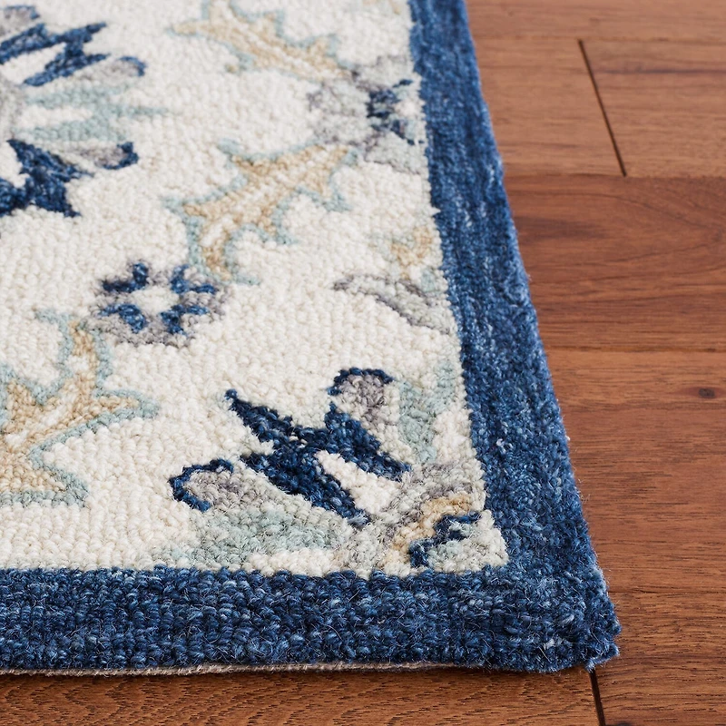 Martha Stewart Ivy Floral Hand Tufted Indoor Rectangle Area Rug