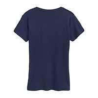 Teacher Womens Plus Crew Neck Short Sleeve T-Shirt
