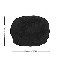 Dillion Bean Bag Furry Chair