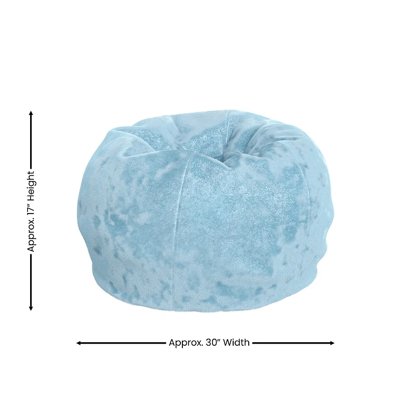 Dillion Bean Bag Furry Chair