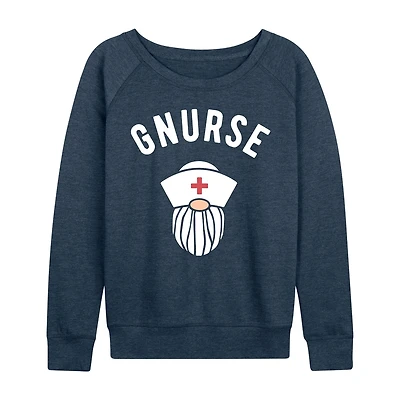 Nurse Womens Long Sleeve Regular Fit Graphic T-Shirt