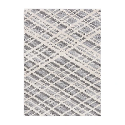Martha Stewart Mara Geometric Indoor Rectangular Area Rug
