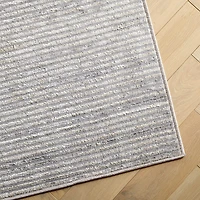 Martha Stewart Mila Stripe Washable 26" X 108" Indoor Rectangular Runner"