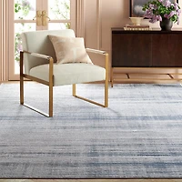 Martha Stewart Mila Stripe Indoor Rectangular Area Rug