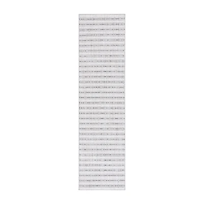 Martha Stewart Paxton Stripe 26" X 96" Indoor Rectangular Runner
