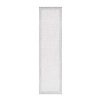 Martha Stewart Rio Bordered 26" X 96" Indoor Rectangular Runner"