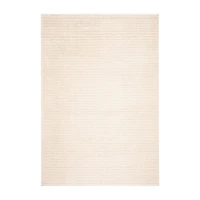 Martha Stewart Vaness Stripe Washable 4' X 6' Indoor Rectangular Area Rug
