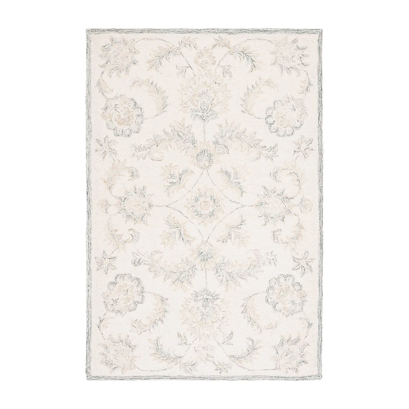 Martha Stewart Leia Floral Hand Tufted Indoor Rectangle Area Rug
