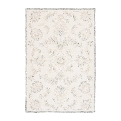 Martha Stewart Leia Floral Hand Tufted Indoor Rectangle Area Rug