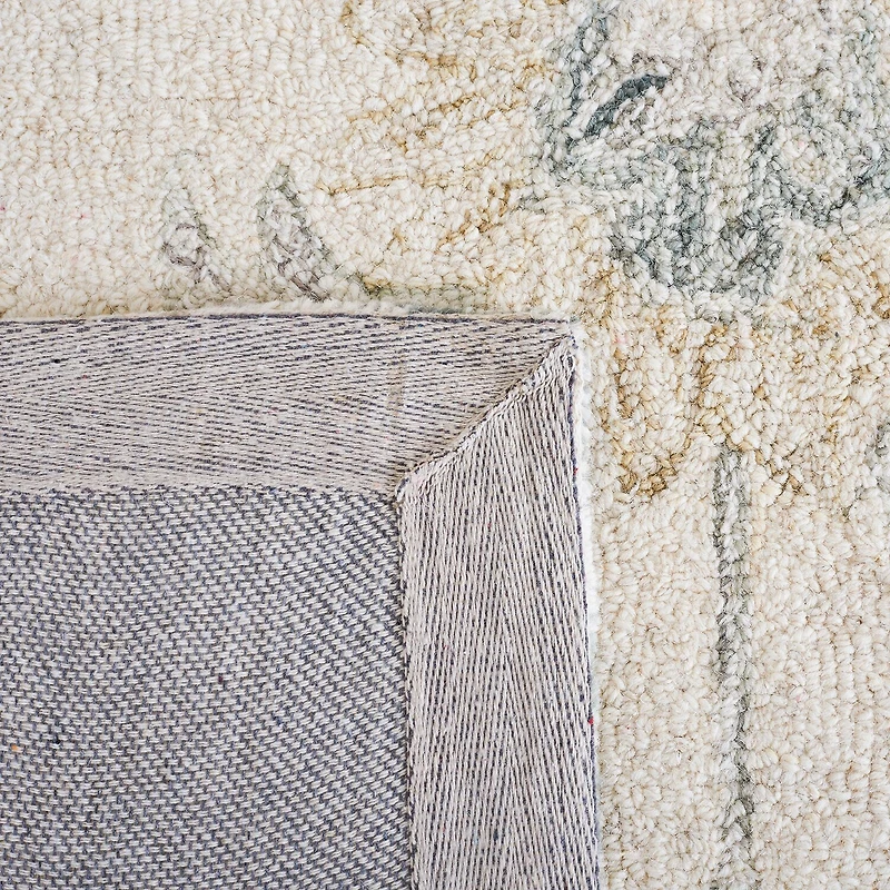 Martha Stewart Leia Floral Hand Tufted Indoor Rectangle Area Rug