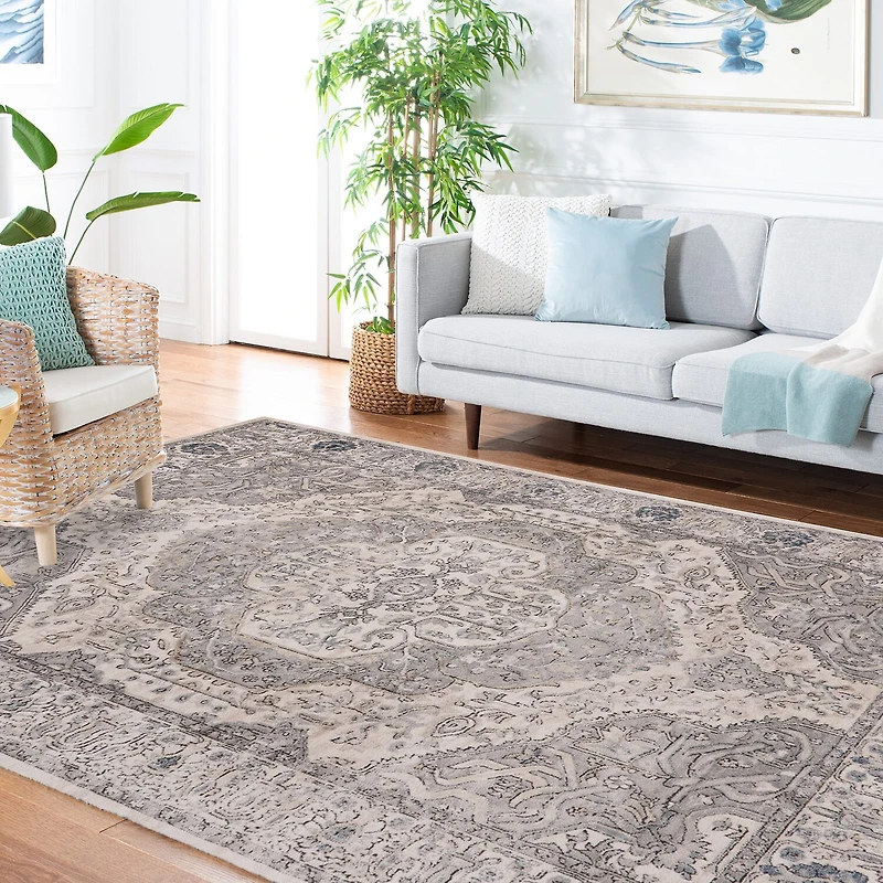 Martha Stewart Leon Medallion Indoor Rectangle Accent Rug