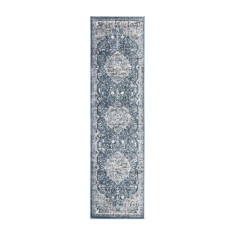 Martha Stewart Lois Bordered 26" X 72" Indoor Rectangle Runner