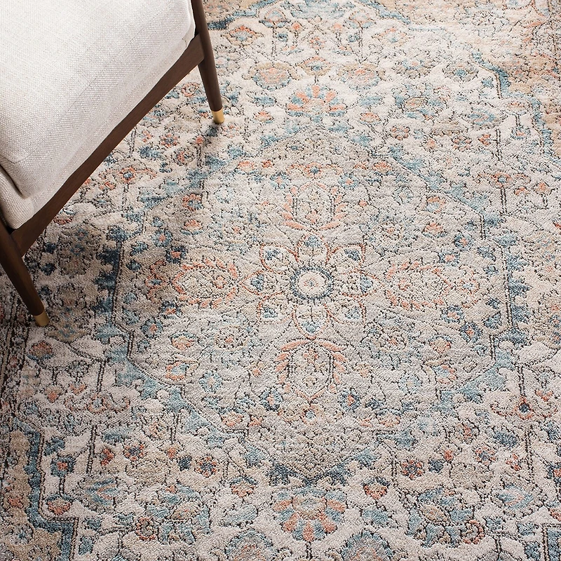 Martha Stewart May Medallion 6'7" X 6'7" Indoor Square Area Rug