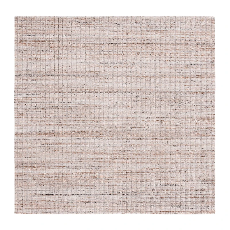 Martha Stewart Tanya Stripe Loomed Washable 6' X 6' Indoor Square Area Rug
