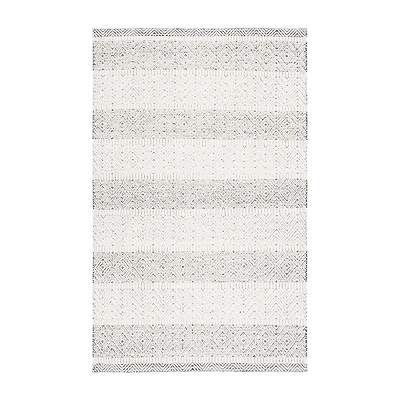 Martha Stewart Rae Stripe Loomed Indoor Rectangular Area Rug