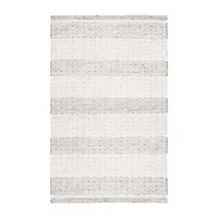 Martha Stewart Rae Stripe Loomed Indoor Rectangular Area Rug