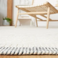 Martha Stewart Zena Bordered Loomed Indoor Rectangular Area Rug