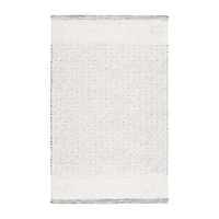 Martha Stewart Zena Bordered Loomed Indoor Rectangular Area Rug