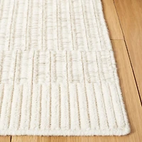 Martha Stewart Faye Stripe Loomed Indoor Rectangular Area Rug