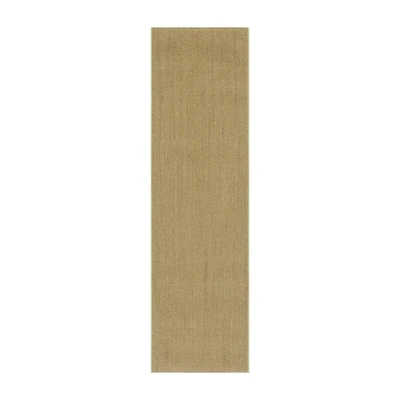 Martha Stewart Lilly Solid Woven Indoor Rectangular Runner