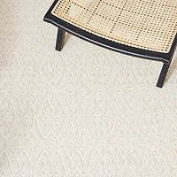 Martha Stewart Shia Floral Loomed 9' X 12' Indoor Rectangular Area Rug