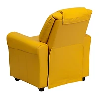 Vana Plush Recliner with Cup Holder for Kids