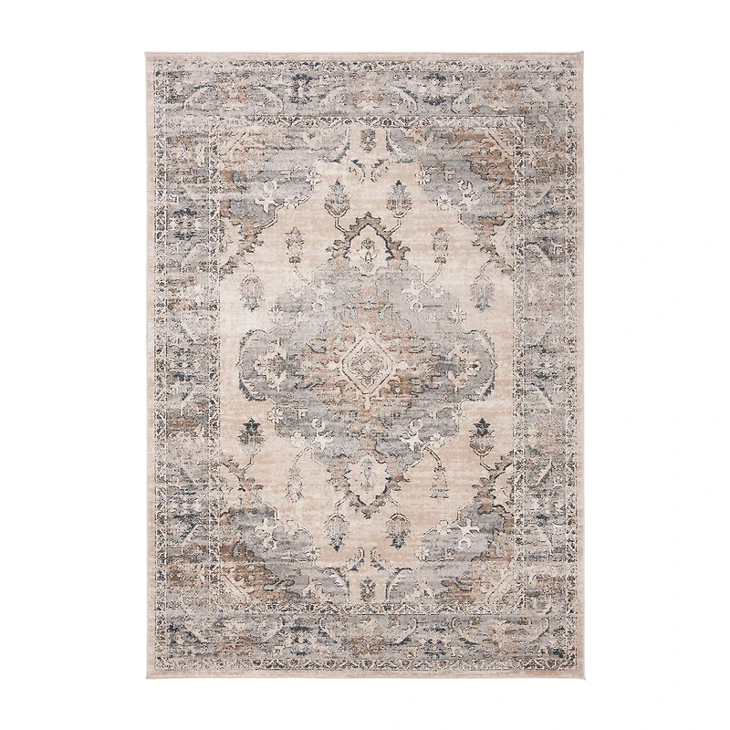 Martha Stewart Zara Medallion 6'7" X 9' Indoor Rectangular Area Rug