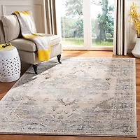 Martha Stewart Zara Medallion 6'7" X 9' Indoor Rectangular Area Rug