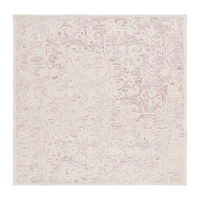 Martha Stewart Edi Floral 6' X 6' Indoor Square Area Rug