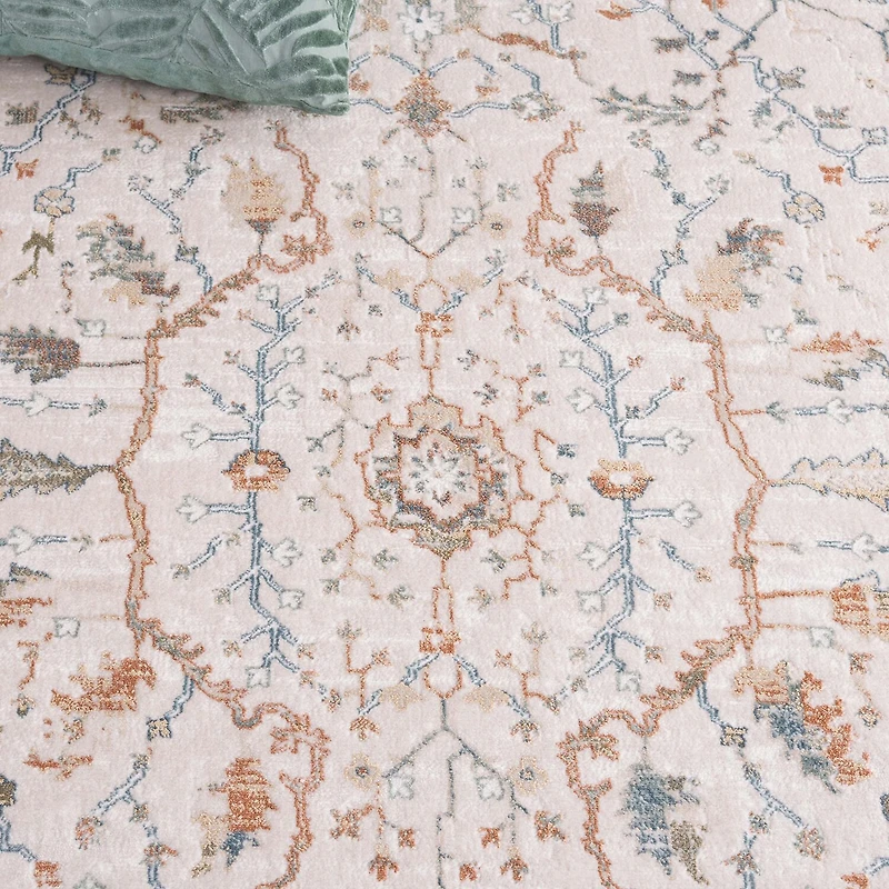 Martha Stewart Nina Floral Indoor Rectangular Area Rug