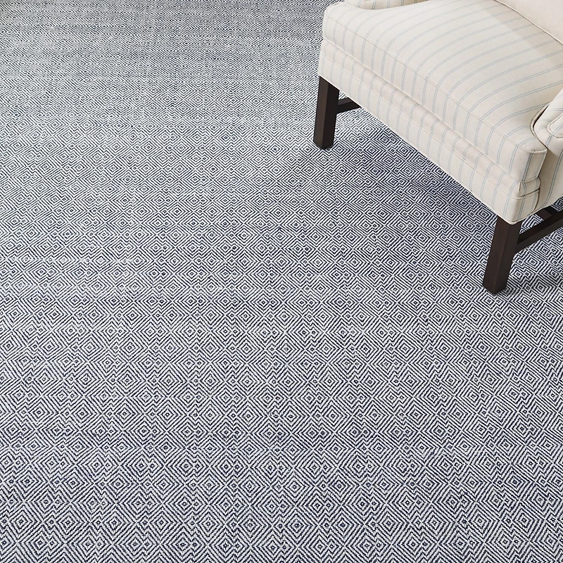 Martha Stewart Ana Geometric Woven 6' X Indoor Square Area Rug