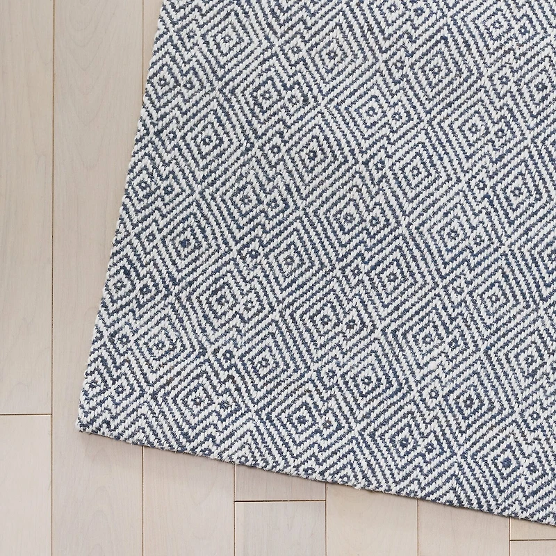 Martha Stewart Ana Geometric Woven 6' X Indoor Square Area Rug