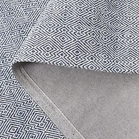 Martha Stewart Ana Geometric Woven 6' X Indoor Square Area Rug