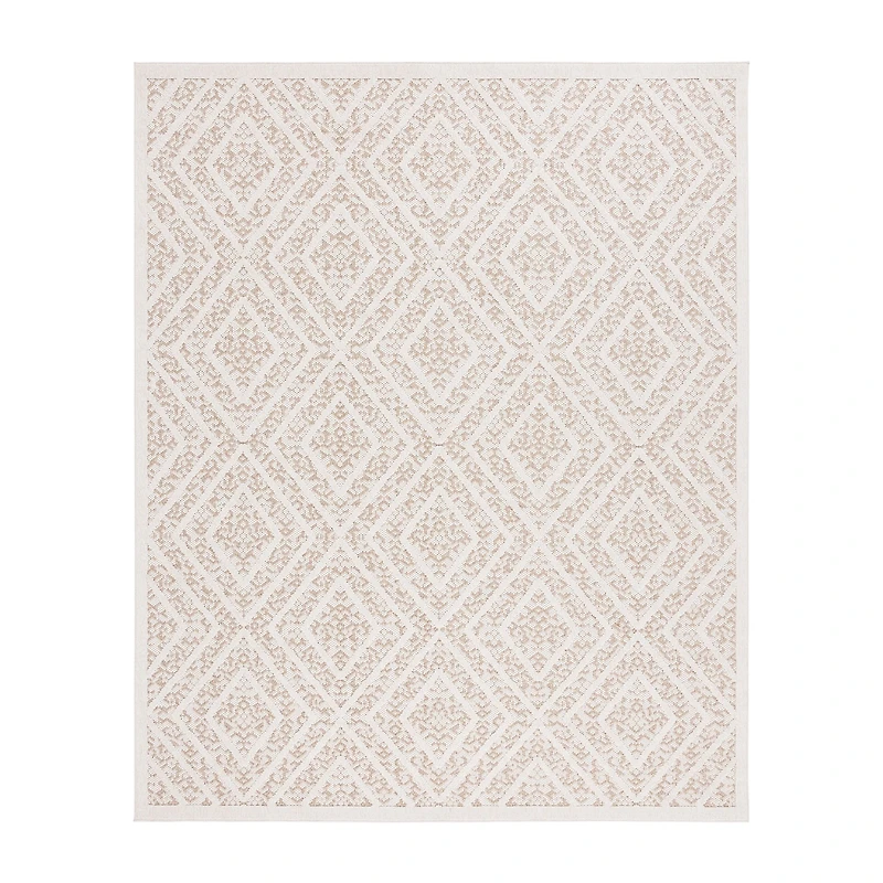 Martha Stewart Iris Geometric Outdoor Rectangular Area Rug