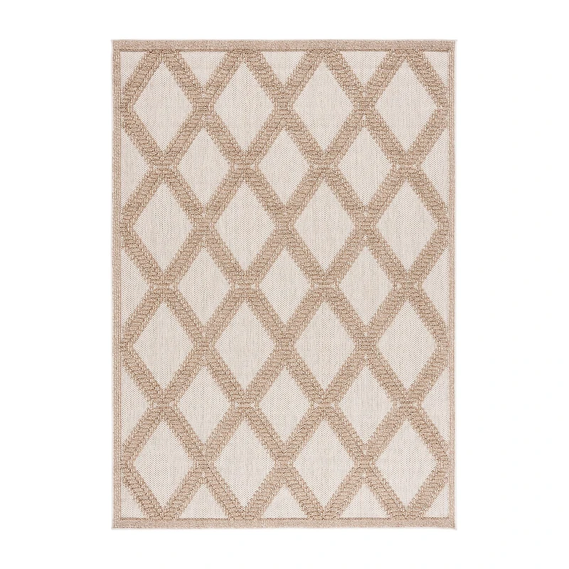 Martha Stewart Lora Geometric Outdoor Rectangular Area Rug
