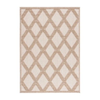 Martha Stewart Lora Geometric Outdoor Rectangular Area Rug