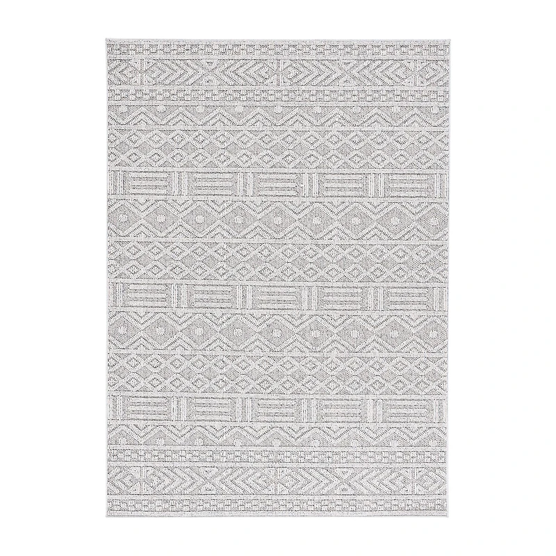 Martha Stewart Lora Geometric Outdoor Rectangular Area Rug