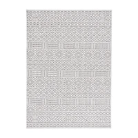 Martha Stewart Lora Geometric Outdoor Rectangular Area Rug